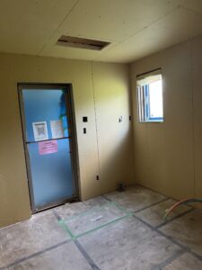 K様邸ボード張り